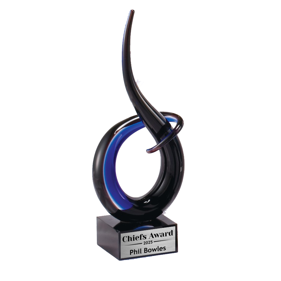 9.5" Art Glass Sculpture