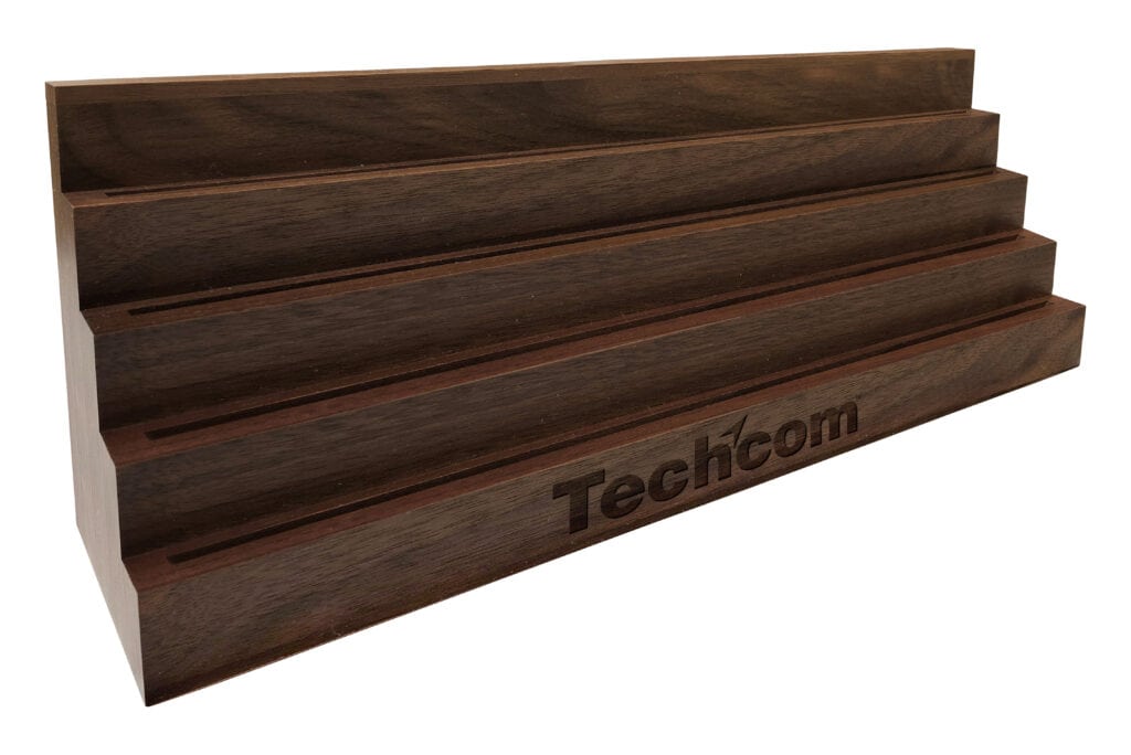 Solid Walnut Coin Display Rack