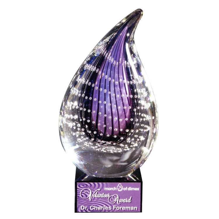 Purple Tear Drop Award