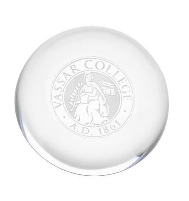 Crystal Paperweight - Low Profile Dome