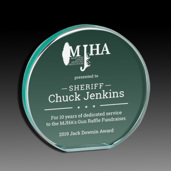 Acrylic Circle Award