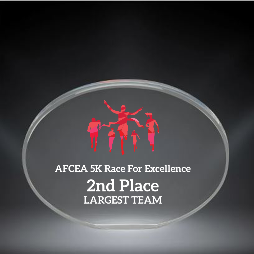 Acrylic Oval Award