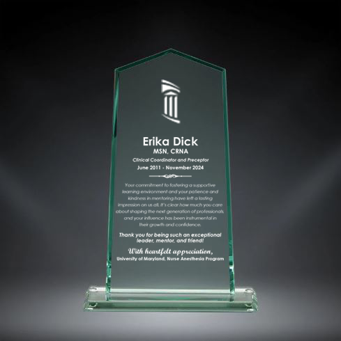 Ascent Jade Glass Award