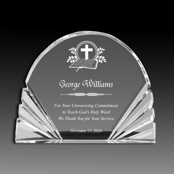 Bravo Fanfare Clear Acrylic Award