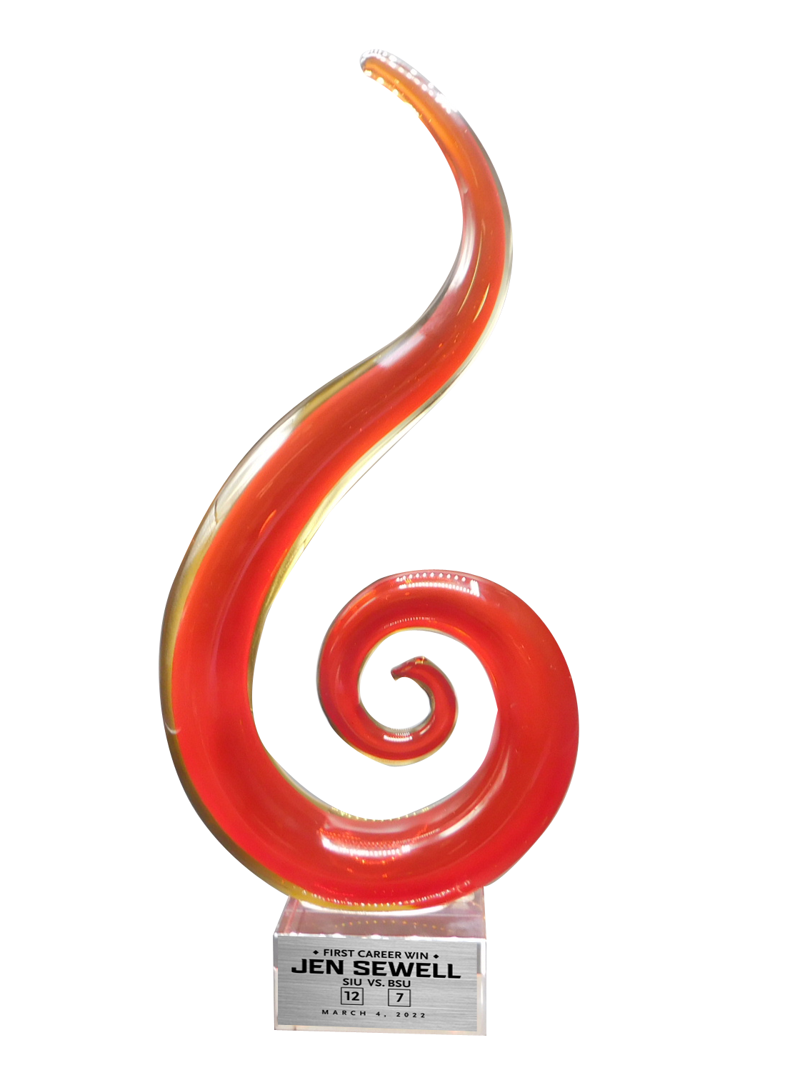 Red Fire Art Glass
