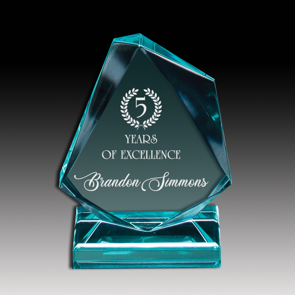 Jewel Shaped Acrylic