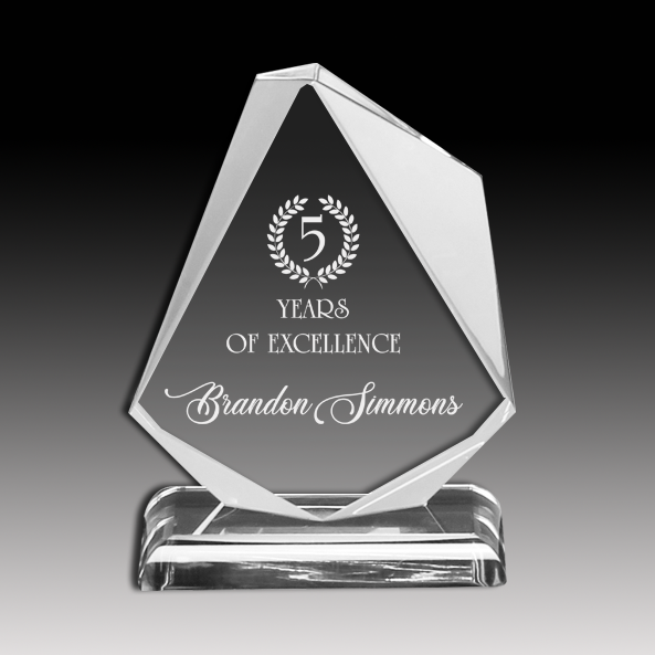 Jewel Shaped Acrylic