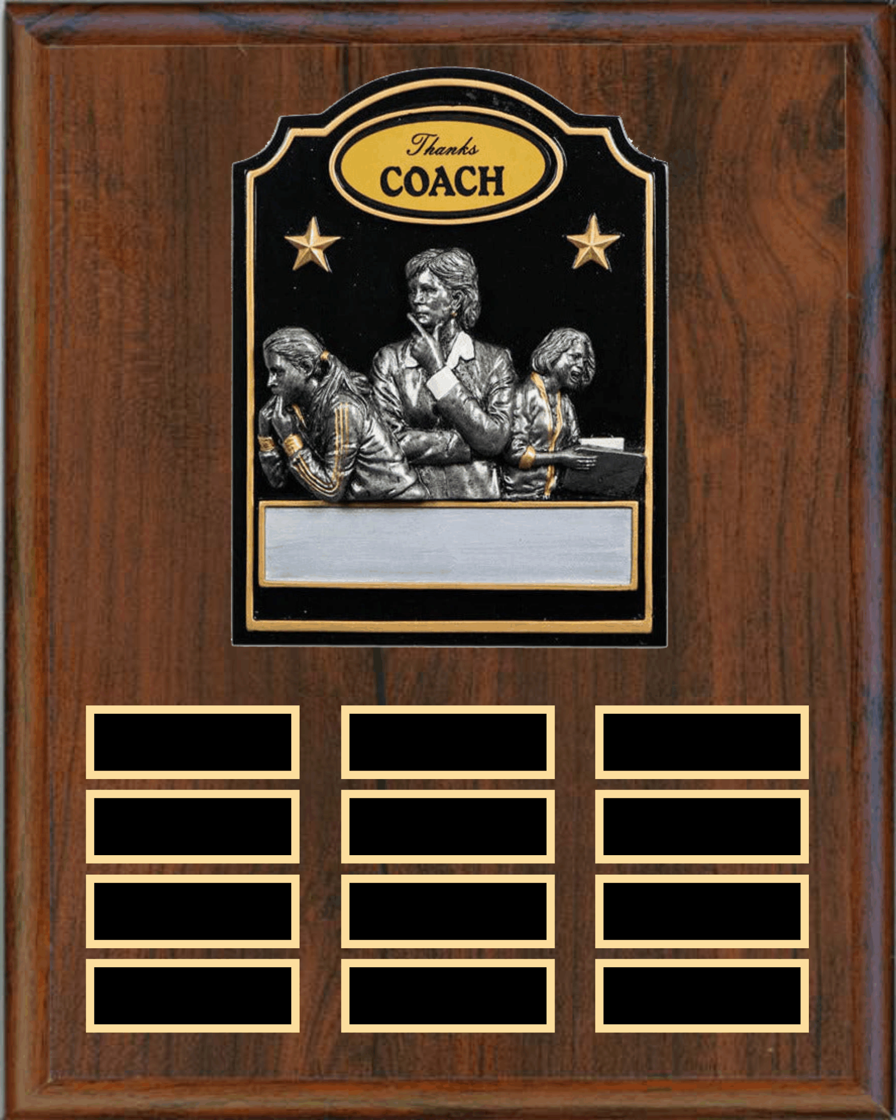 Perpetual Plaque with 12 Plates and RESIN