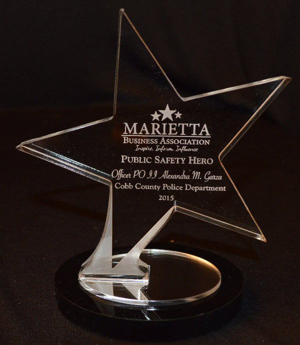 acrylic star award