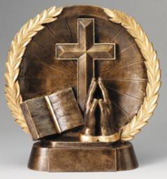 RESIN PLATE RELIGION