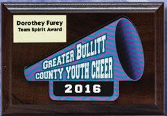 Custom Color Cut-Out Plaque