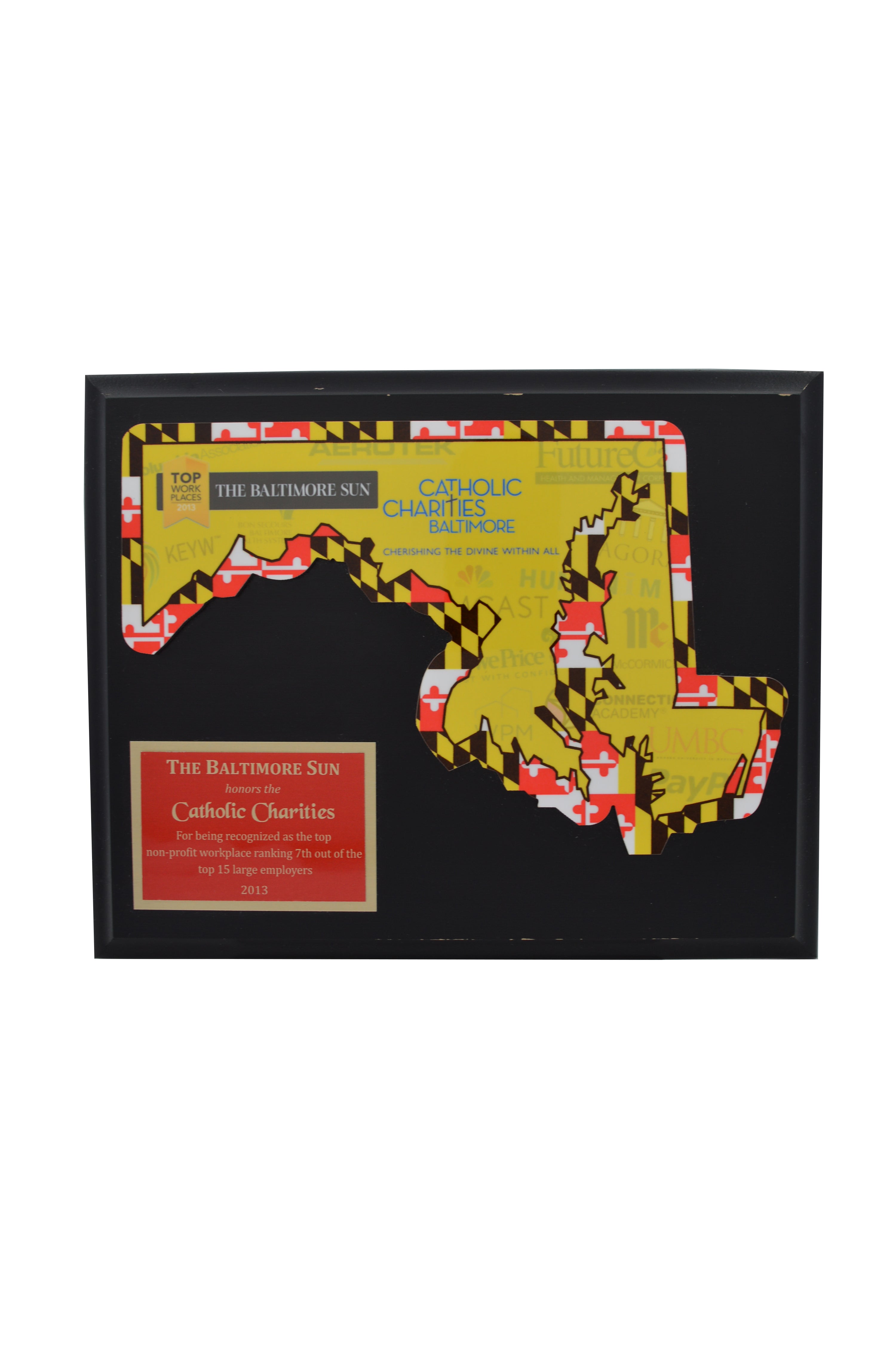 Custom Color Cut-Out Plaque