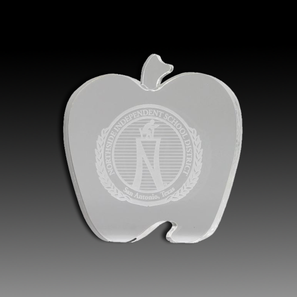 Acrylic Apple Cutout