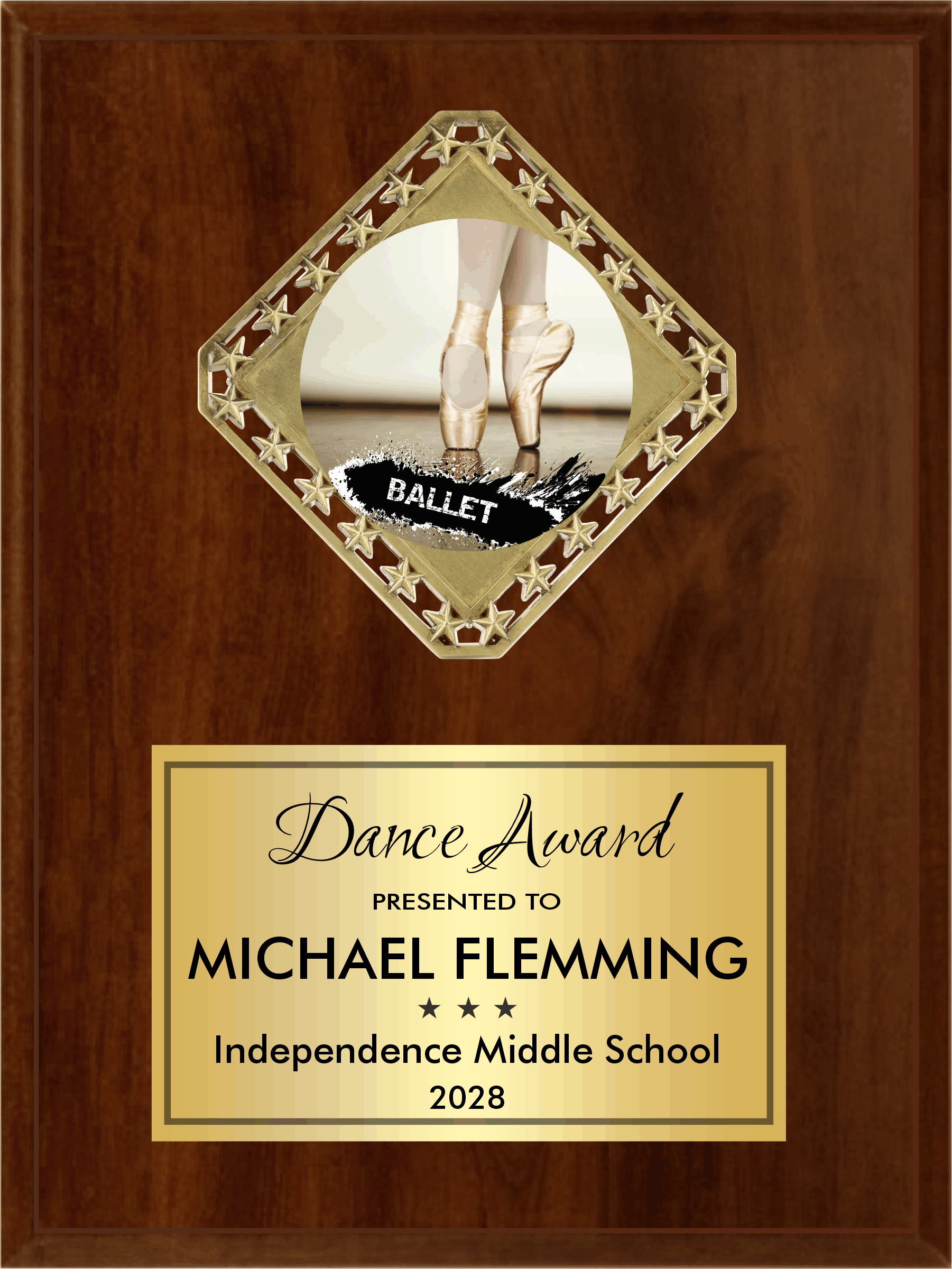 Diamond Plaque Series - Vertical Plaque