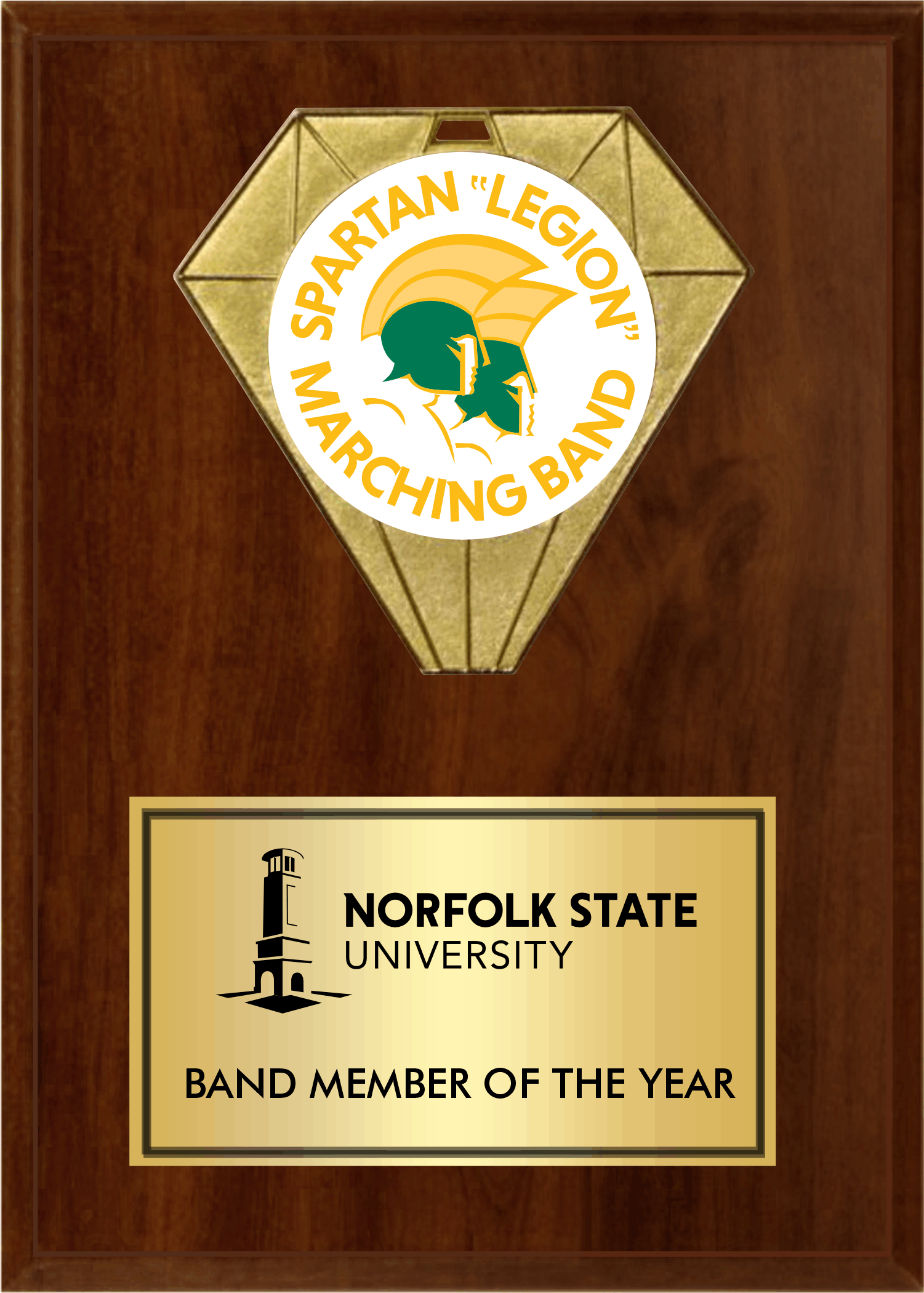 Jewel Plaque Series Vertical Plaque