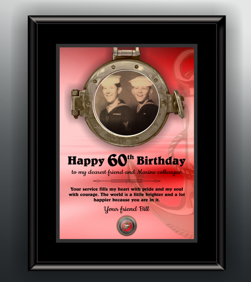Plaque with Full Plate of Sublimation