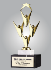 Star Performer on Black Base