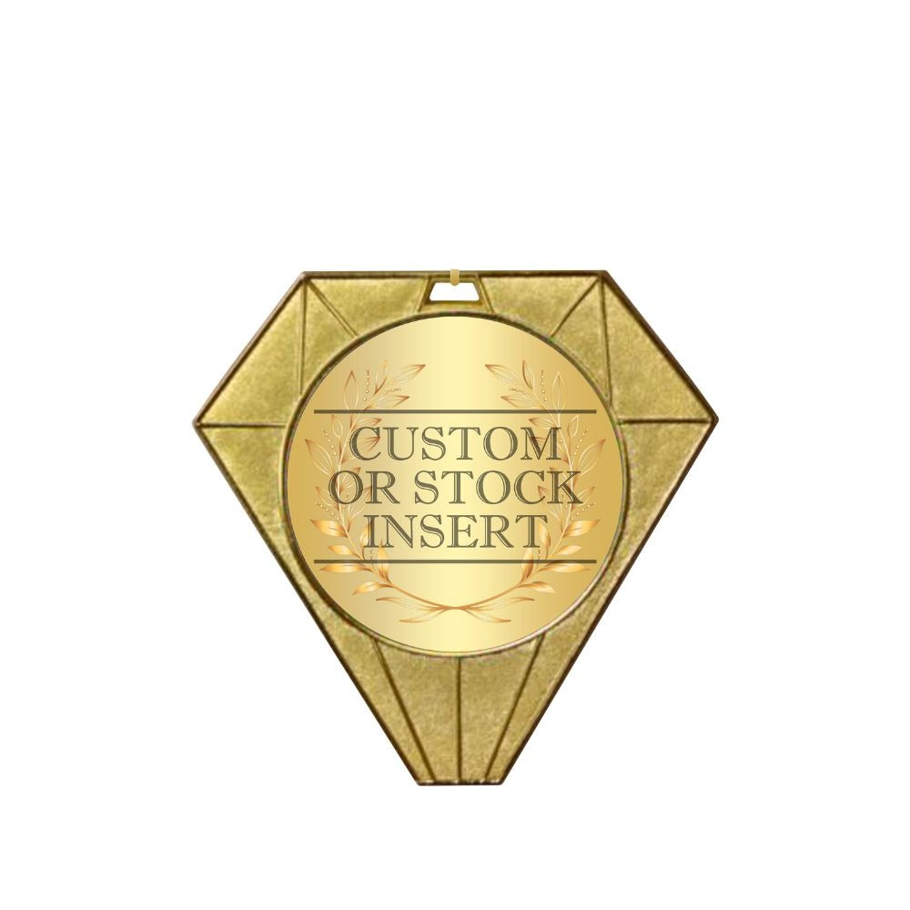 Exclusive Jewel Medal With Round Insert