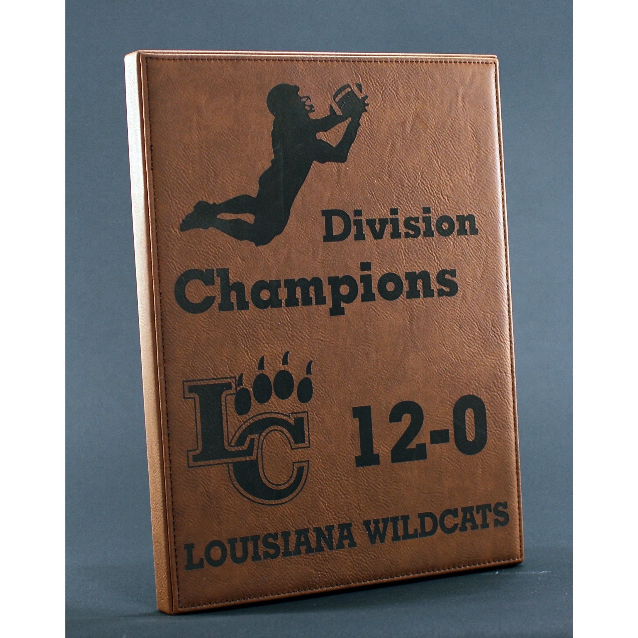 Leatherette Plaque - Black