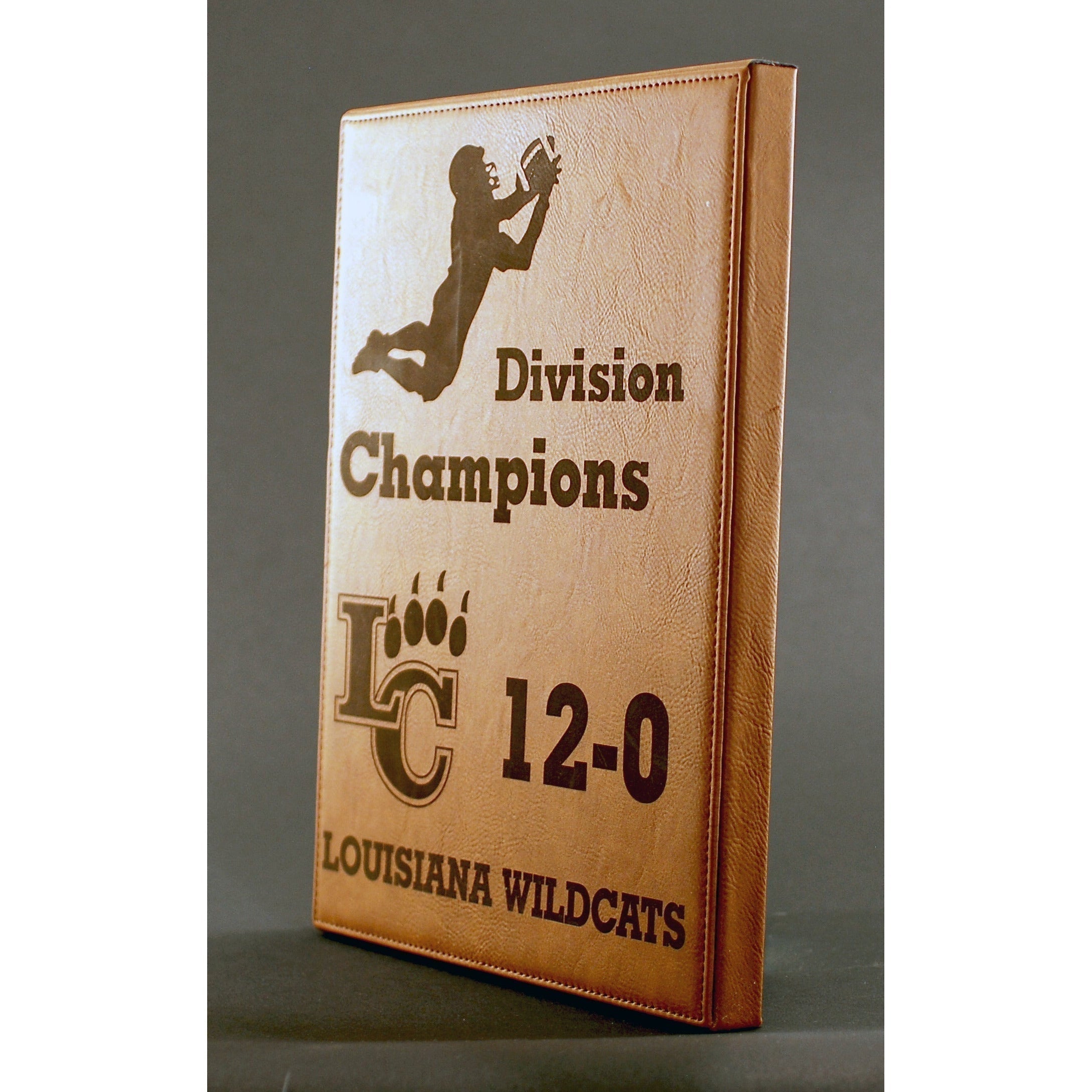 Leatherette Plaque - Black