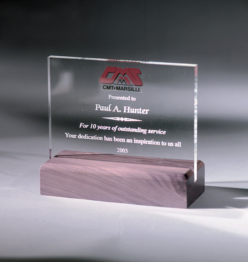 Landscape Rectangle Acrylic On Base