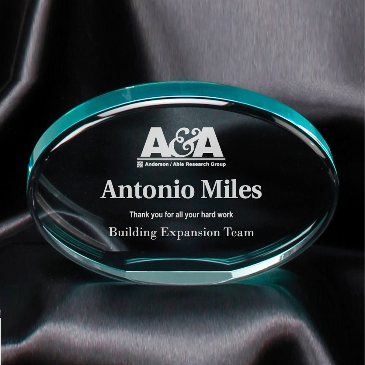 Acrylic Oval Award