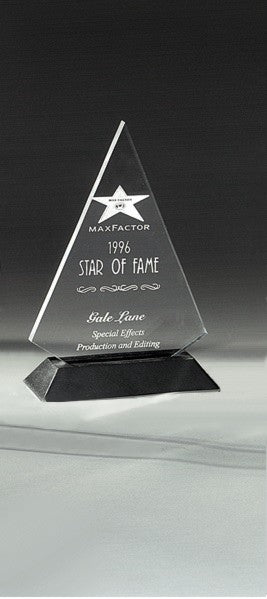 7315 Triangular Acrylic Award