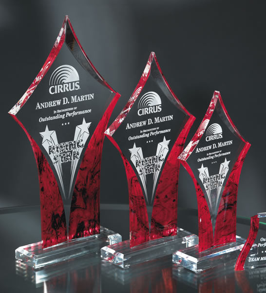 Acrylic Diamond Trophy