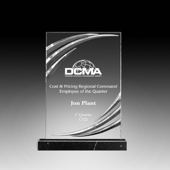 Nouveau Acrylic Award