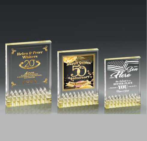 Acrylic with Jewel Cuts