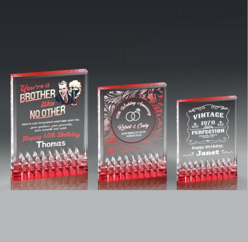 Acrylic with Jewel Cuts