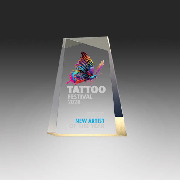 Faceted Wedge with Highlights