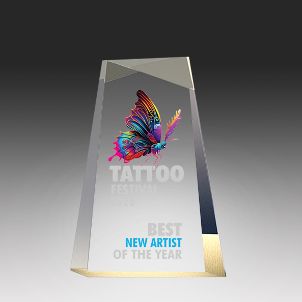 Faceted Wedge with Highlights