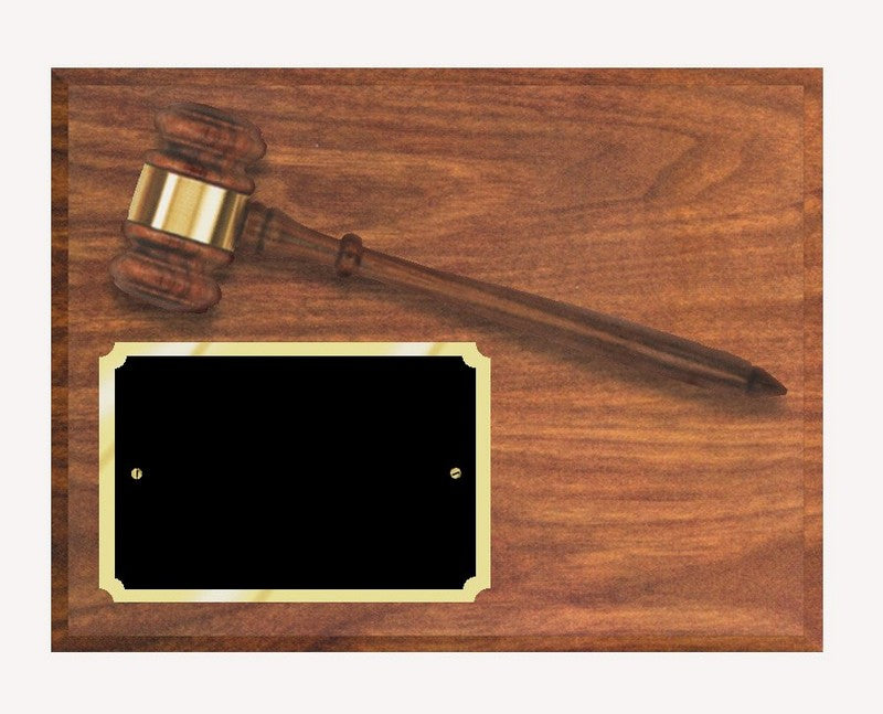 Gavel Plaque