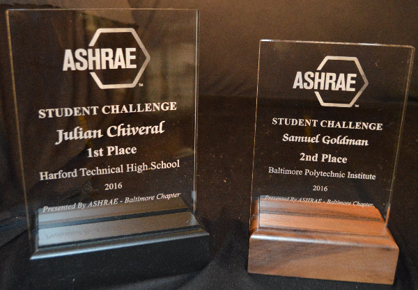 ACRYLIC AWARDS IN WOOD BASES