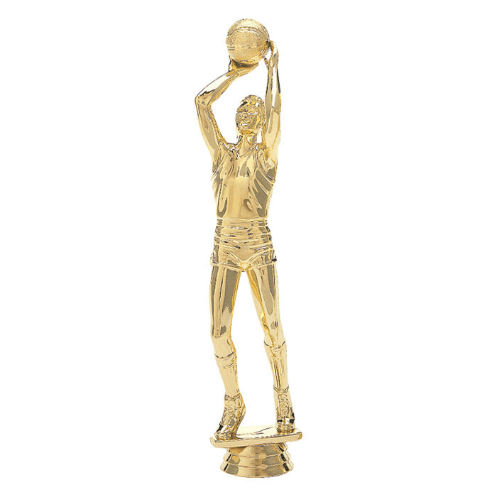Champions Series Trophy On Black Marble Base
