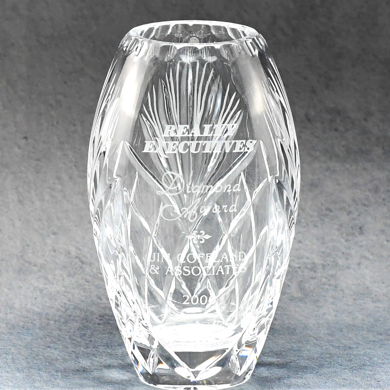 Lead Crystal Vase