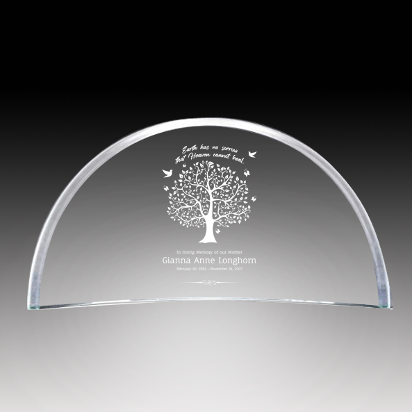 Half Moon Crescent Crystal