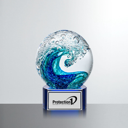 Crystal Ocean Globe