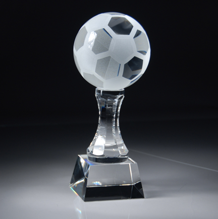 10" Crystal Soccerball