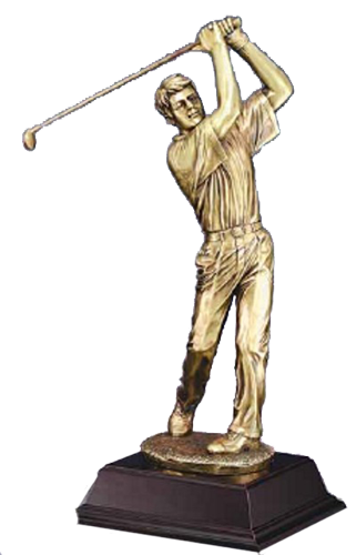 Imperial Golfer, Male Swing