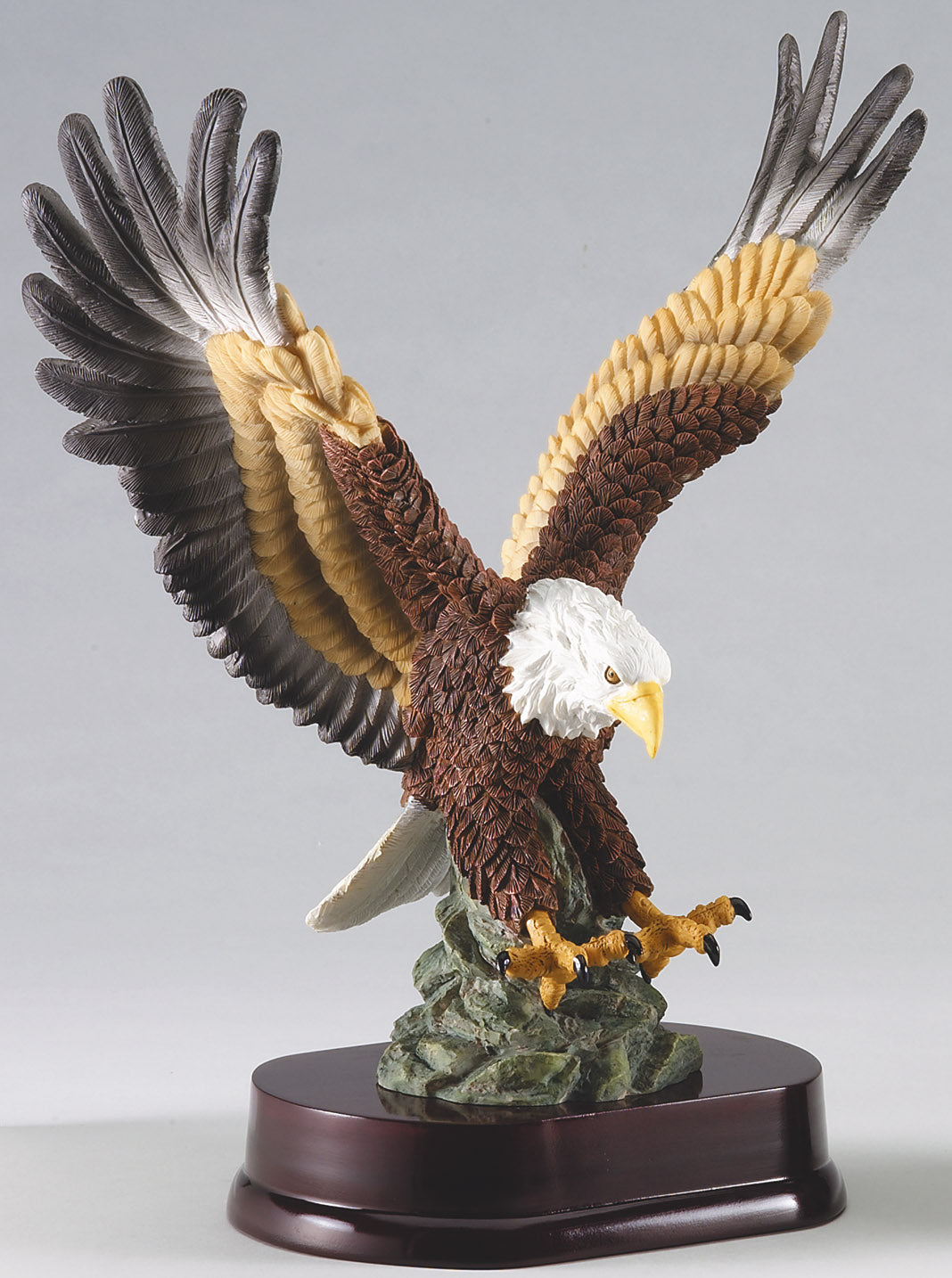 Eagle in Flight, Painted 12"