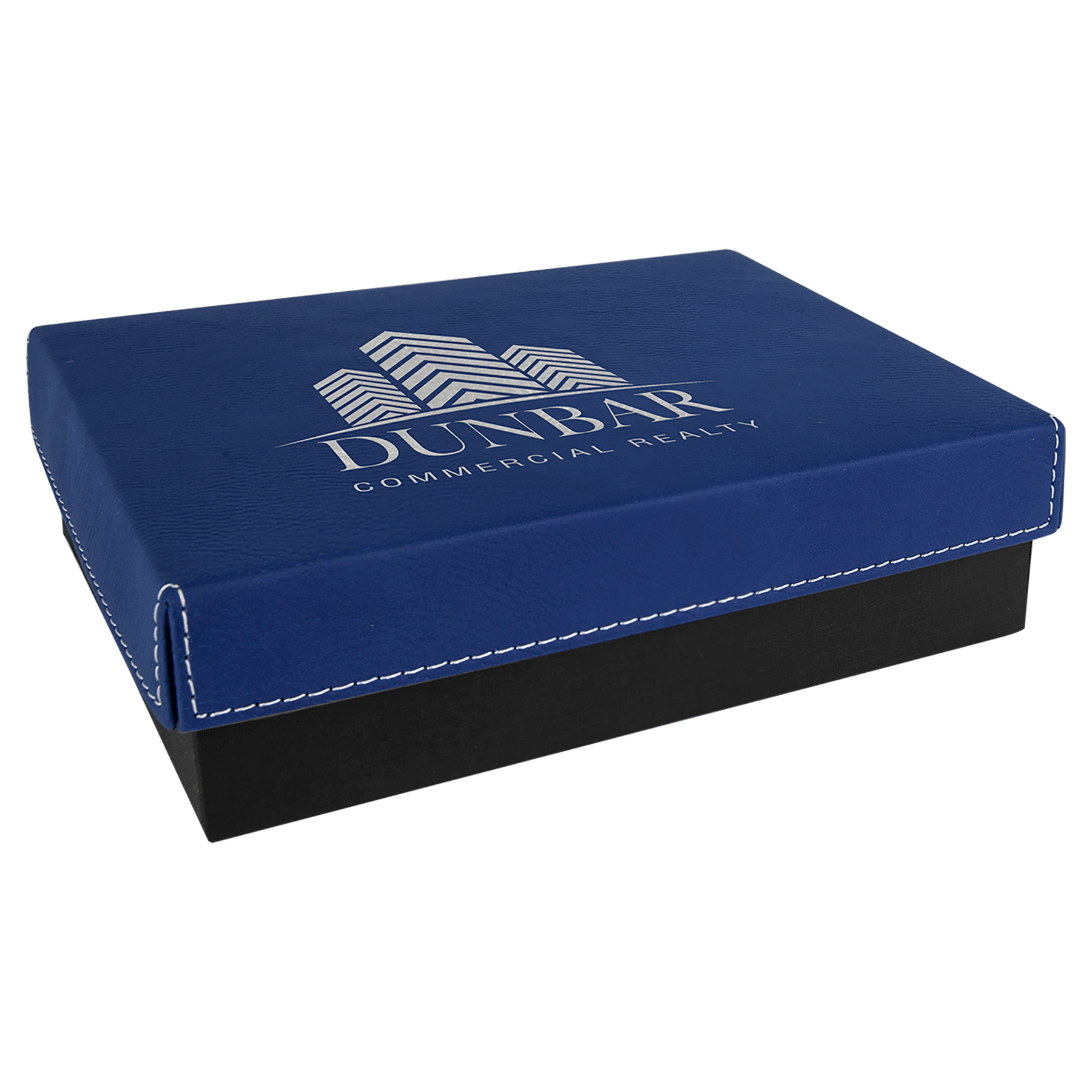 Gift Box with Laserable Leatherette Lid