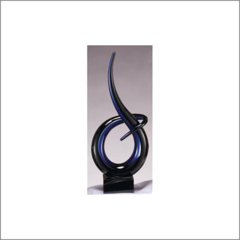 14.5" Art Glass Sculpture