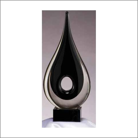 12.5" Art Glass Sculpture
