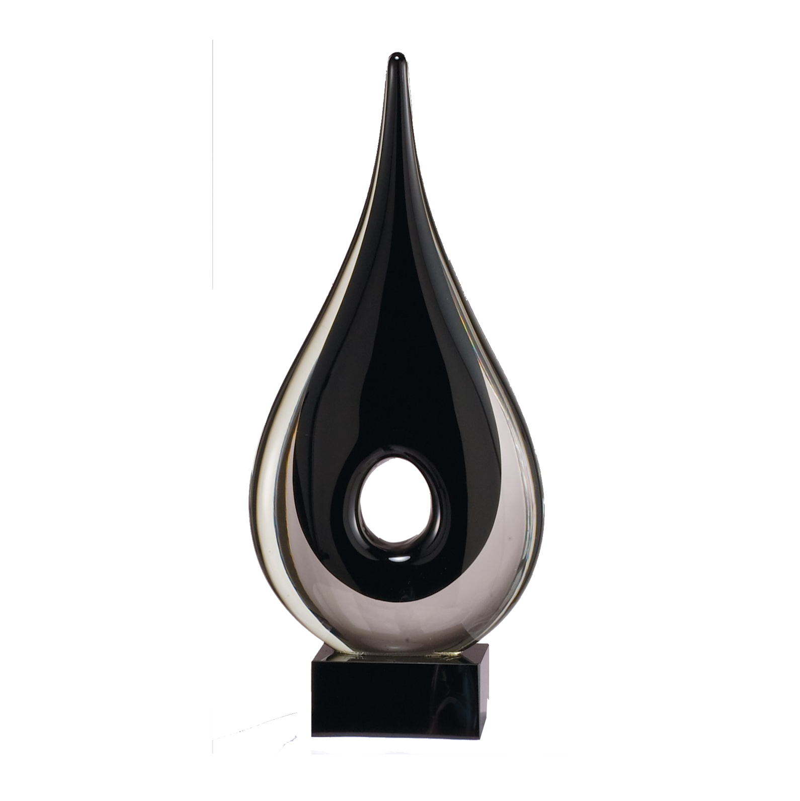 12.5" Art Glass Sculpture