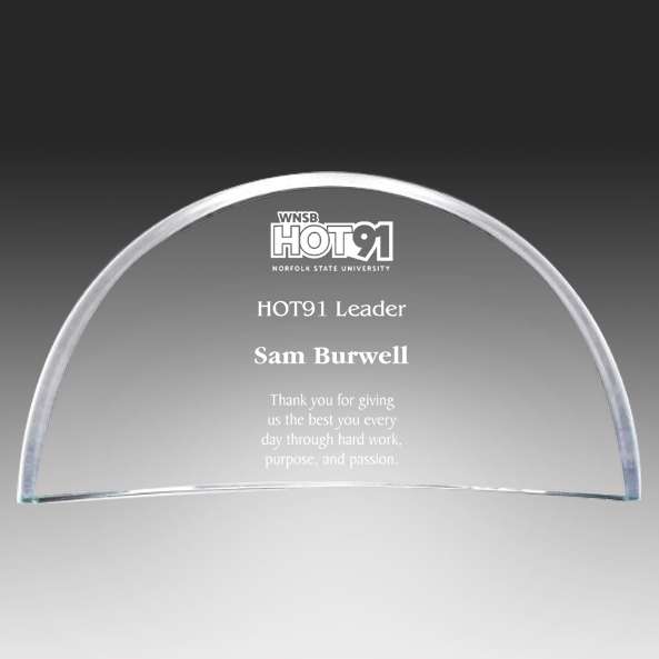 Half Moon Crescent Crystal