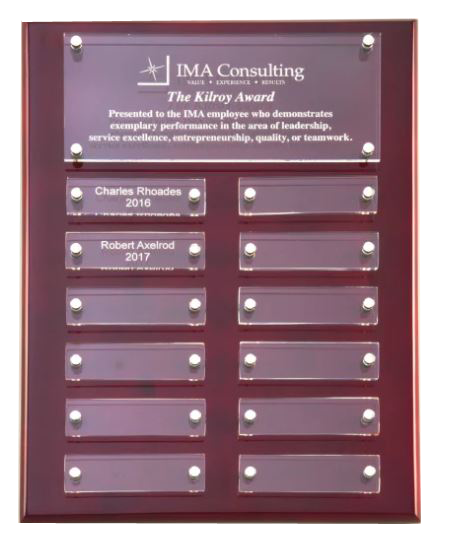 High Gloss Perpetual Plaque