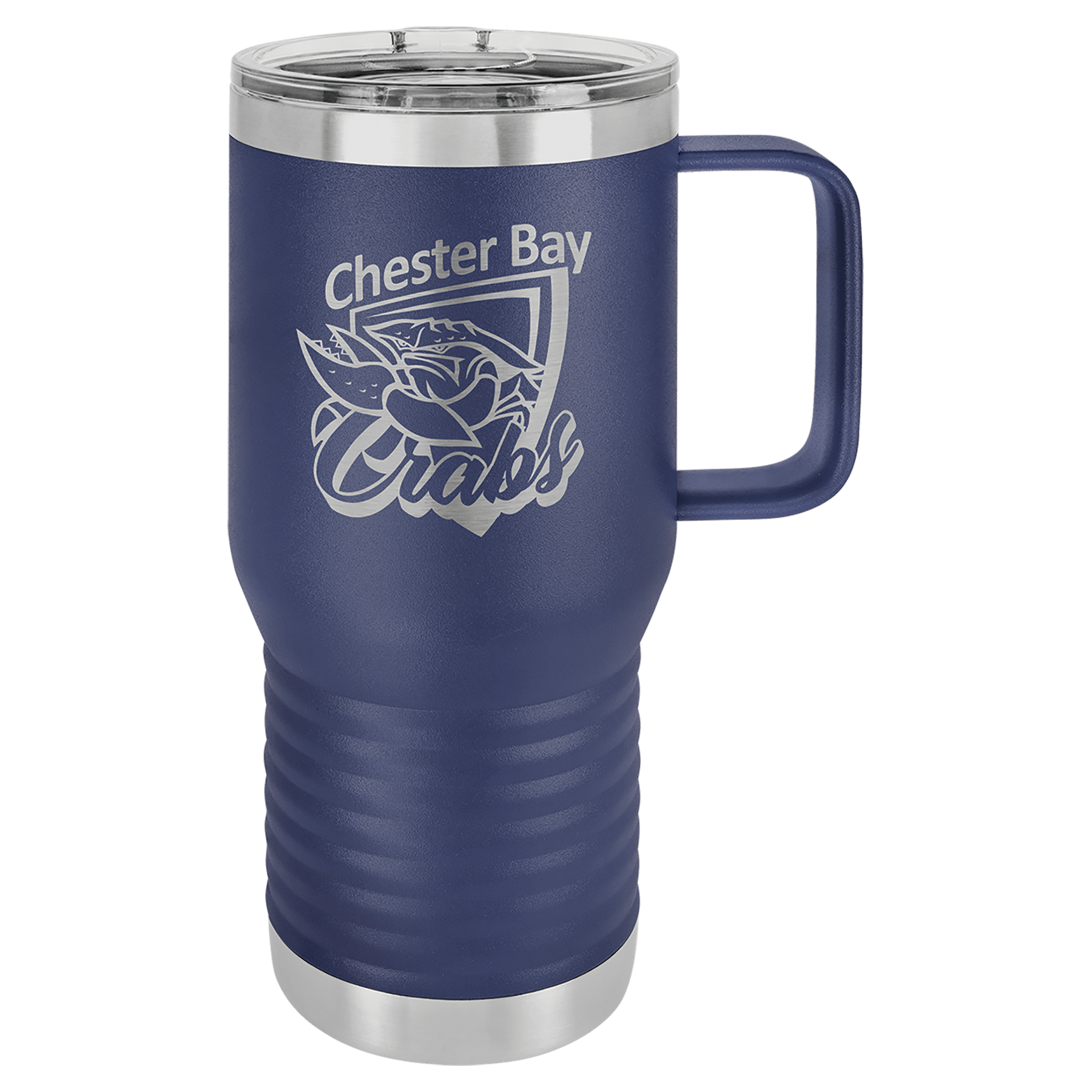 20 oz. Stainless Steel Vacuum Insulated Travel Mug with Slider Lid