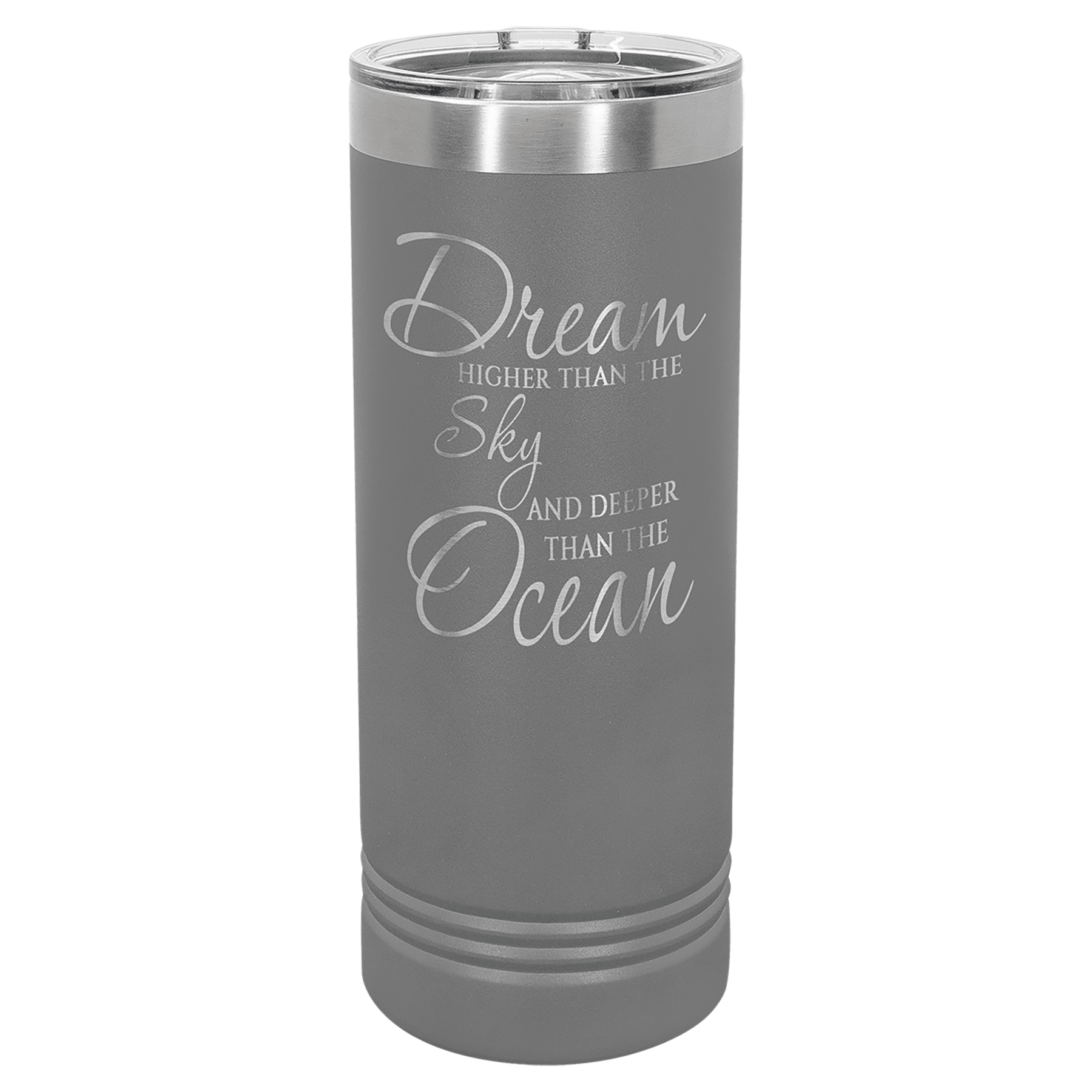 Polar Camel 22 oz. Skinny Tumbler with Slider Lid